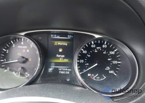 2014 Nissan Rogue Sl z USA, uszkodzony, nr VIN 5N1AT2MV7EC755693